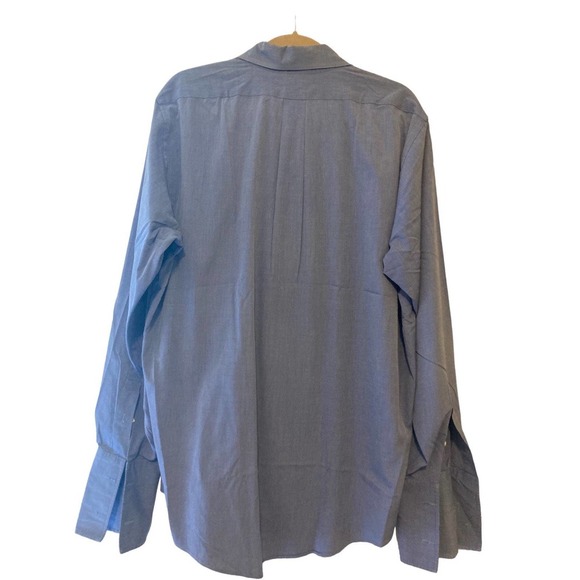 Brooks Brothers Men’s Blue French Cuff Dress Shirt - Picture 2 of 5